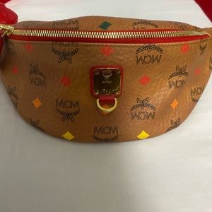 Authentic MCM waist bag